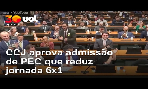 CCJ do Senado aprova PEC que acaba com jornada 6x1