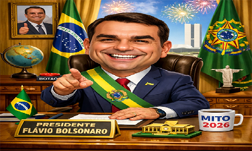 Flávio Bolsonaro desembarca nos EUA em avião ligado a sócio de TRAFICANTE INTERNACIONAL
