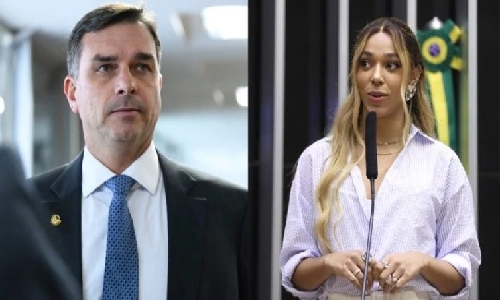 “Tem coragem?”: Erika Hilton desafia Flávio Bolsonaro a apoiar quebra total de sigilo no caso Banco Master