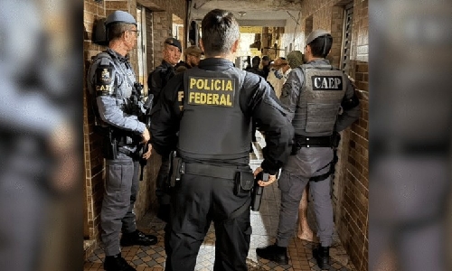 Megaoperação da Polícia Federal prende chefes de facções e sufoca crime organizado em 14 estados