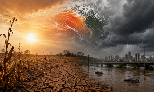 Agência climática prevê 90% de chance de El Niño muito forte