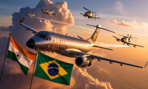 Brasil e Índia avançam em acordo na área de Defesa