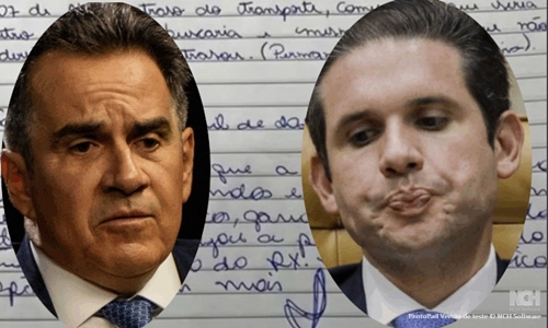 Polícia Federal investiga bilhete sobre transporte de malas de Ciro Nogueira e Hugo Motta