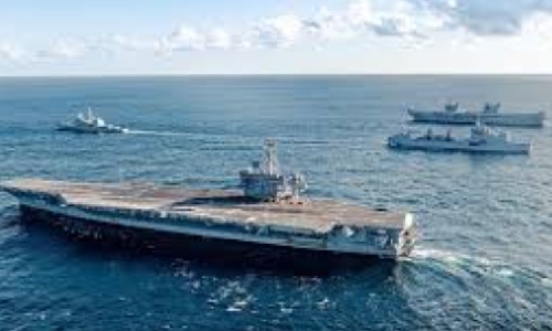 FAB emite alerta e monitora porta-aviões dos EUA perto da costa brasileira