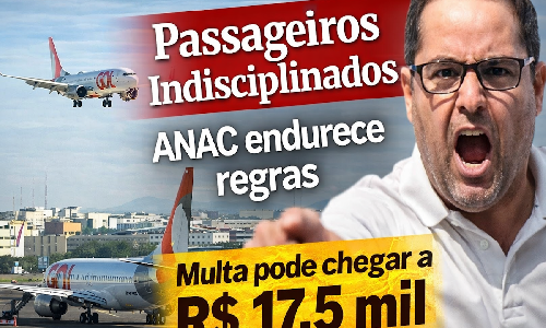 Saiba as novas regras da Anac para passageiros indisciplinados
