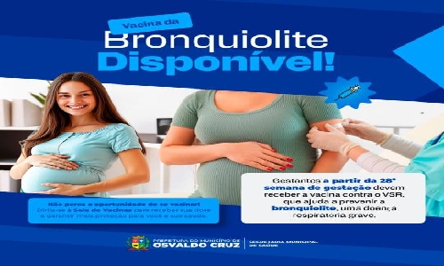 Campanha alerta sobre imunização contra vírus que causa bronquiolite