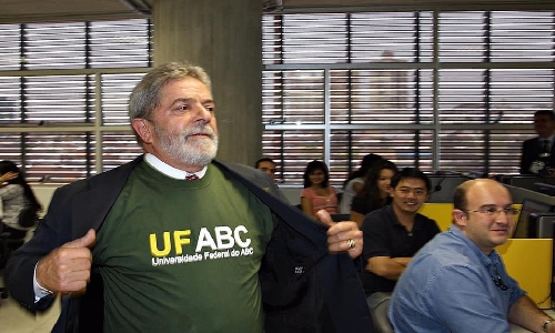 Lula inaugura unidade da UFABC e reforça investimentos em educação no país