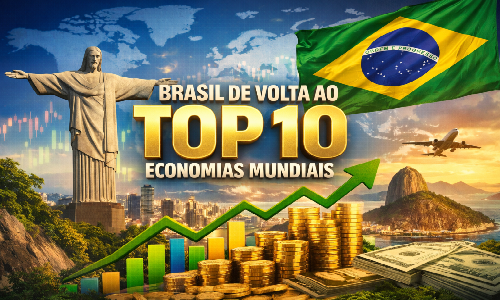 Brasil deve retornar ao grupo das 10 maiores economias do mundo até o fim do ano, aponta FMI