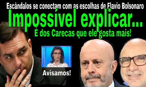 Vida bandida de Flávio Bolsonaro facilita escolha do eleitor entre o mal e o bem